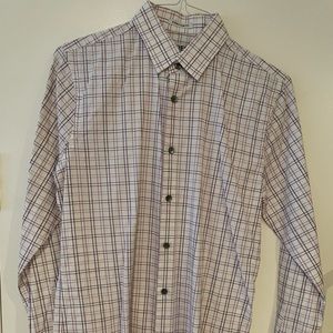 Express extra slim fit button down